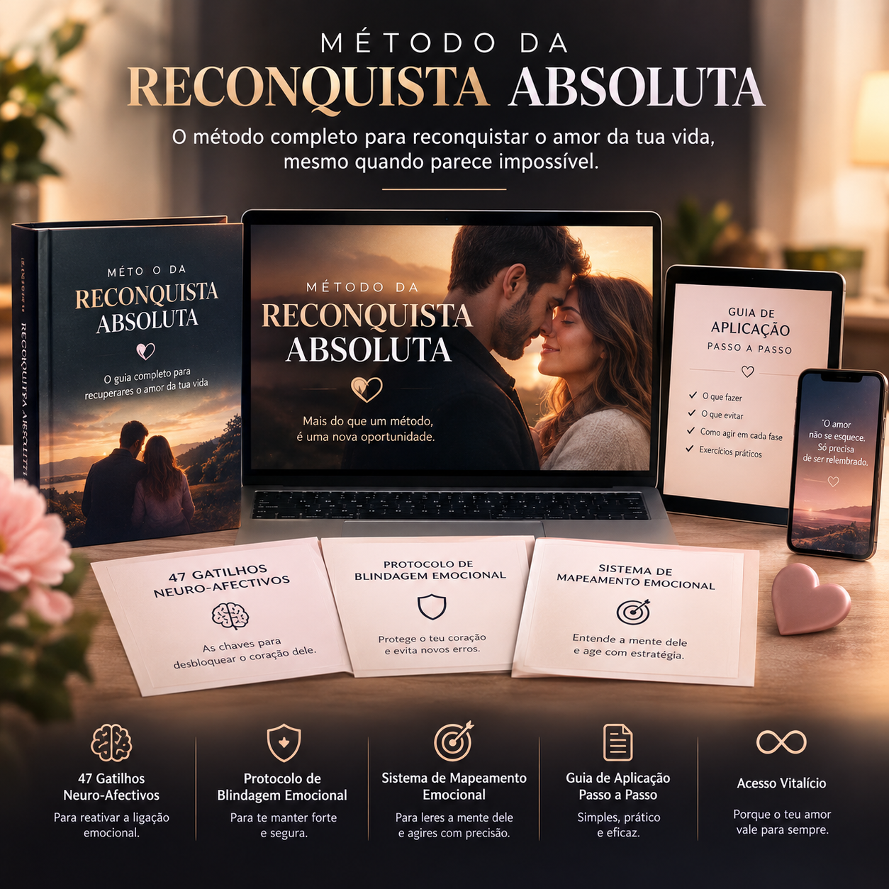 Capa do Método da Reconquista Absoluta — o guia completo para recuperares o amor da tua vida